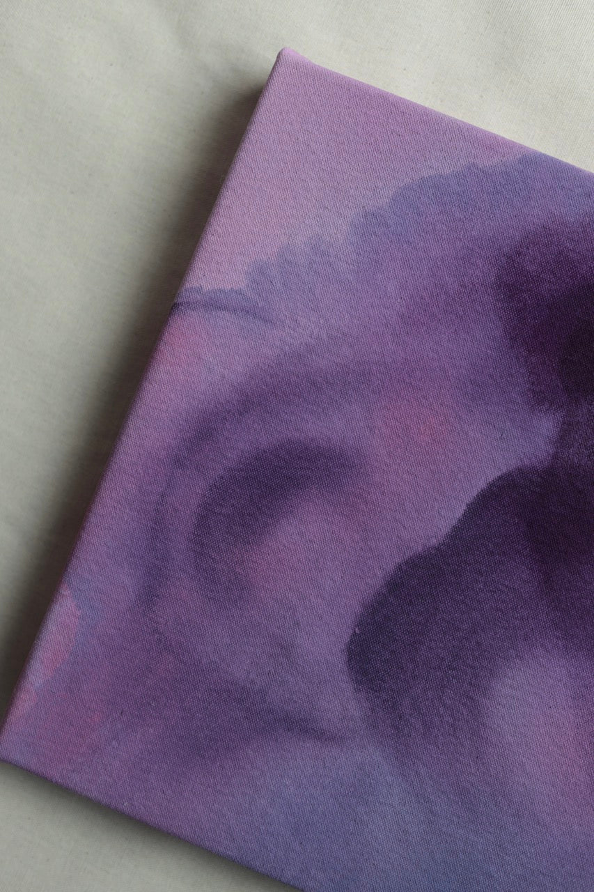 Do You Trust Me - Acrylic on Raw Canvas 12x12