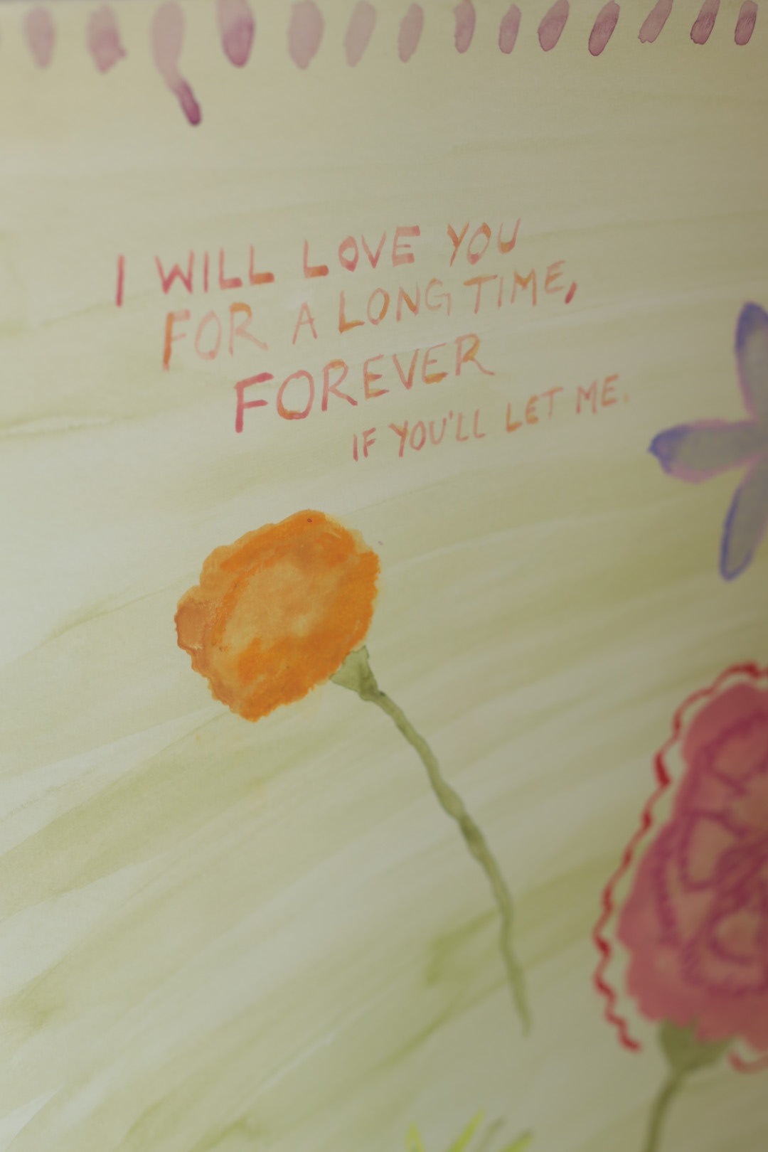 I'll love you forever, if you'll let me - Original Art