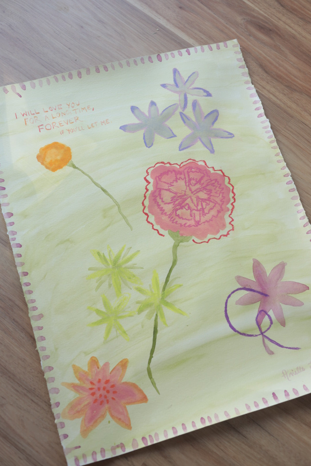 I'll love you forever, if you'll let me - Original Art