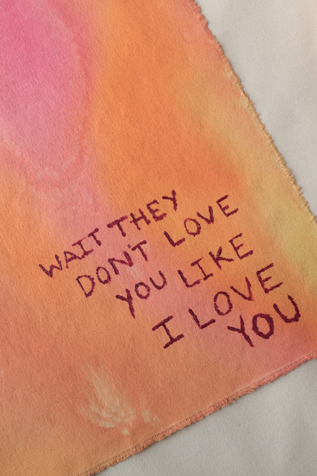 Wait They Don't Love You Like I Love You