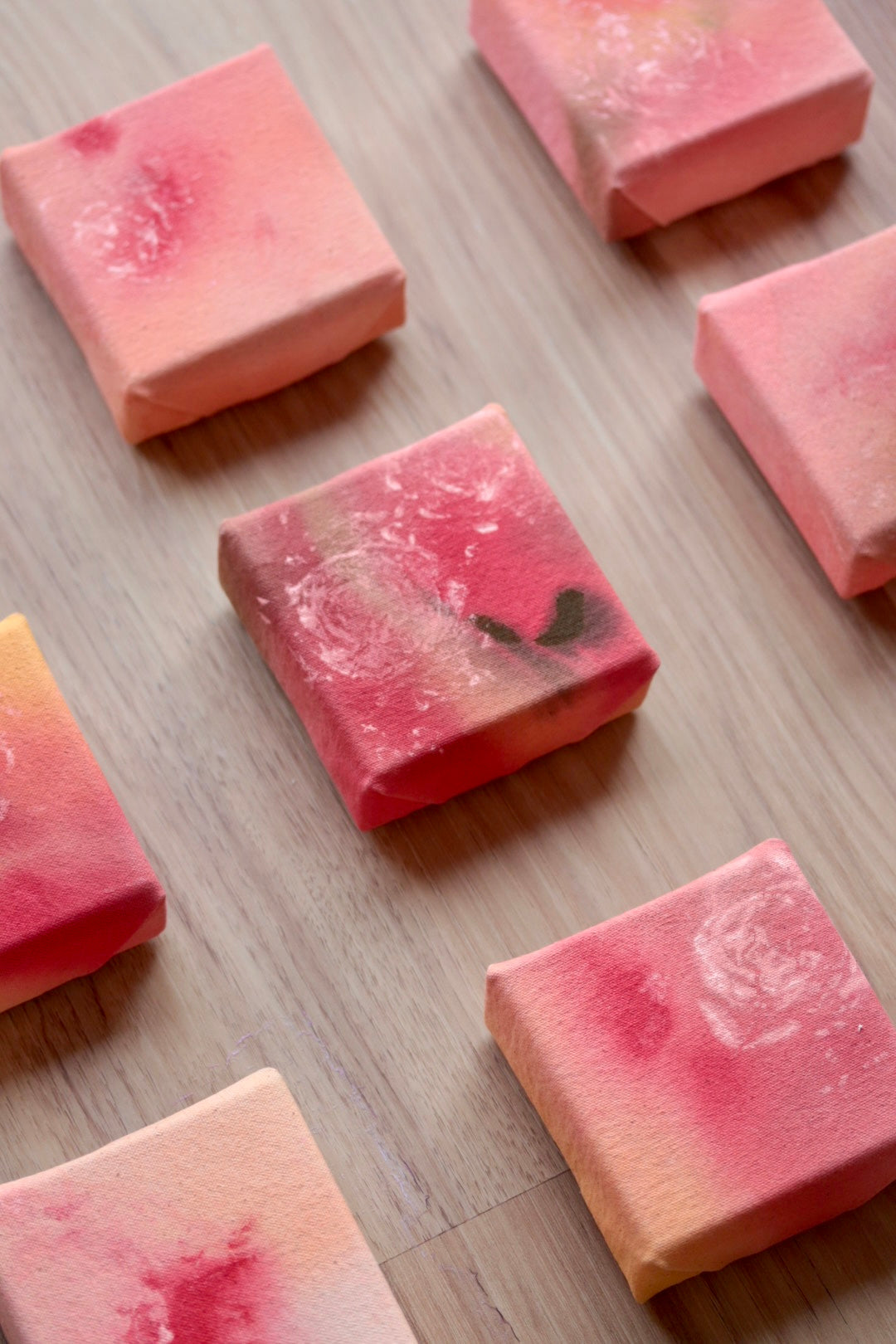 A Dozen Roses- 12 mini paintings