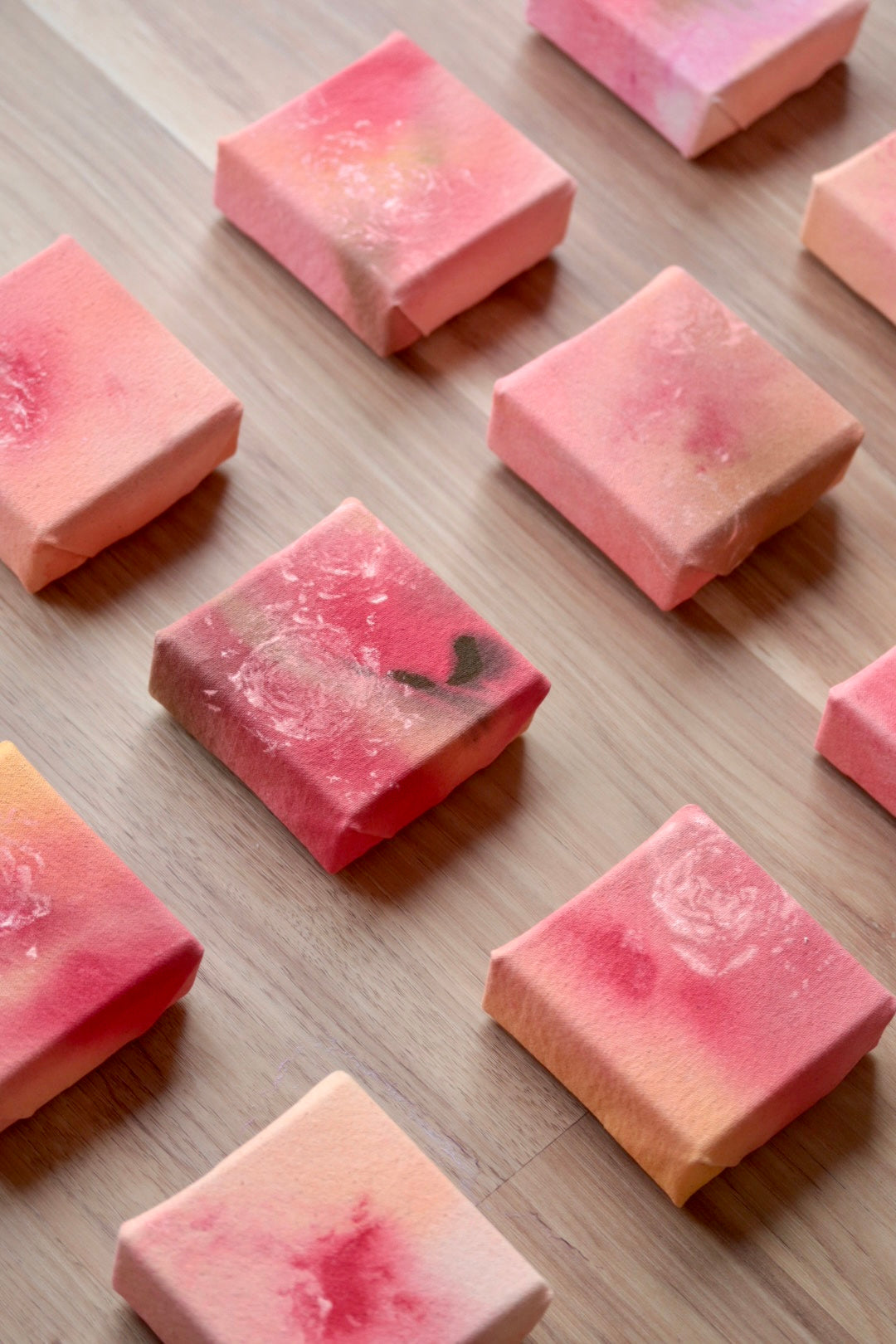 A Dozen Roses- 12 mini paintings