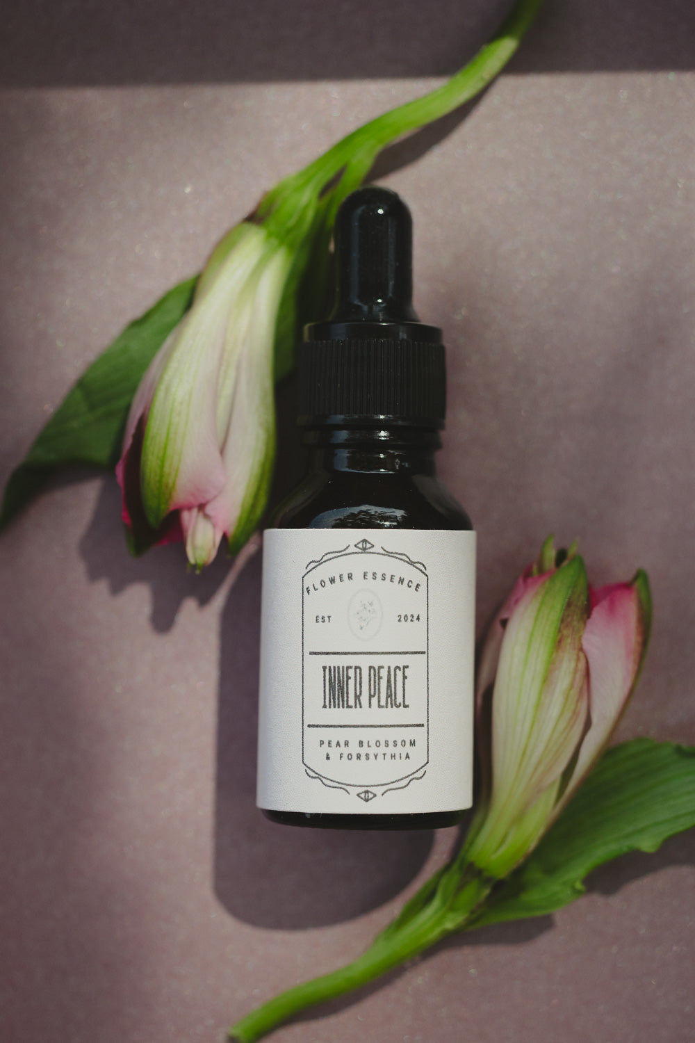 Inner Peace Flower Essence - Pear Blossom & Forsythia Flower Essence