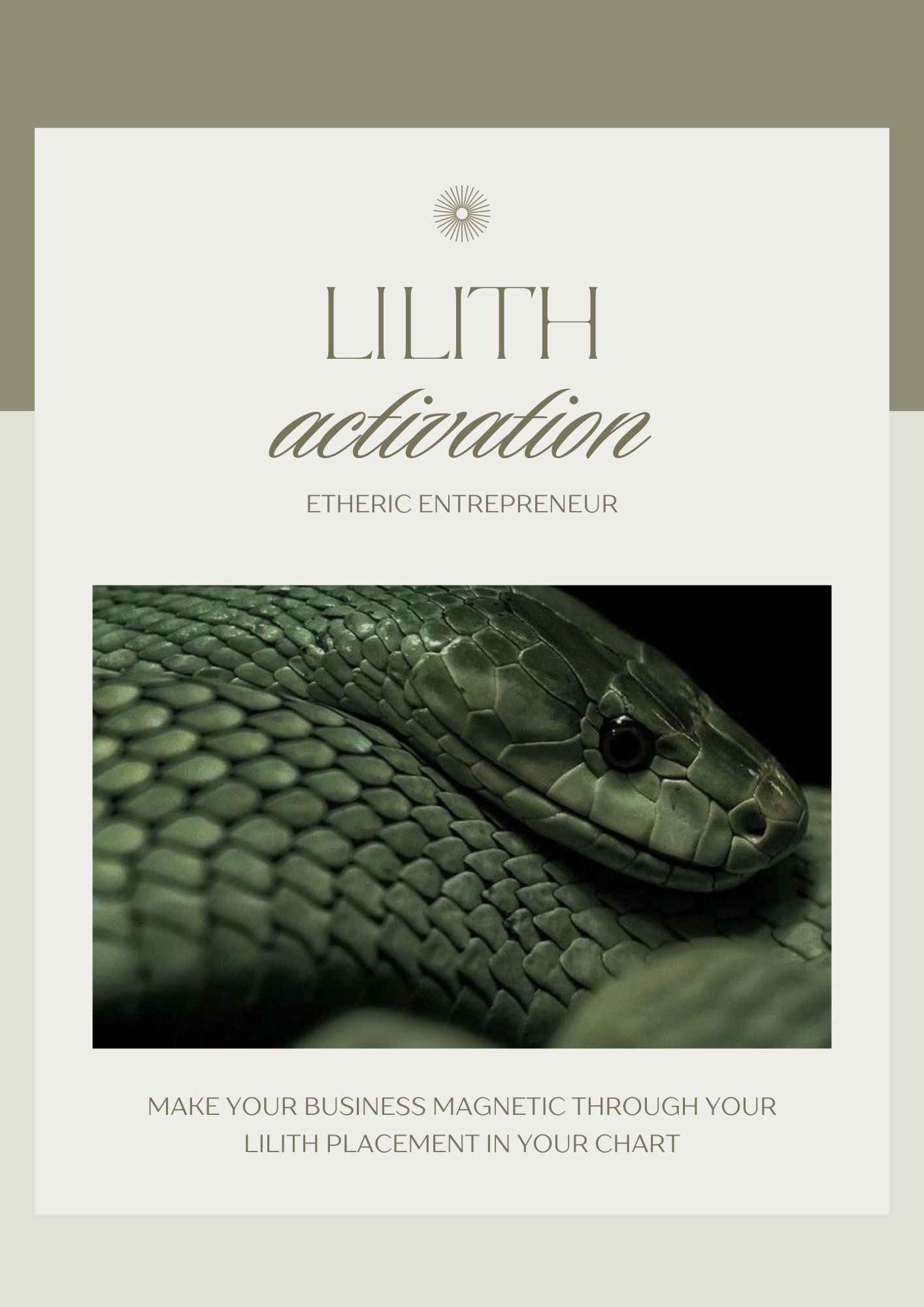 Lilith Activation- Mini Course