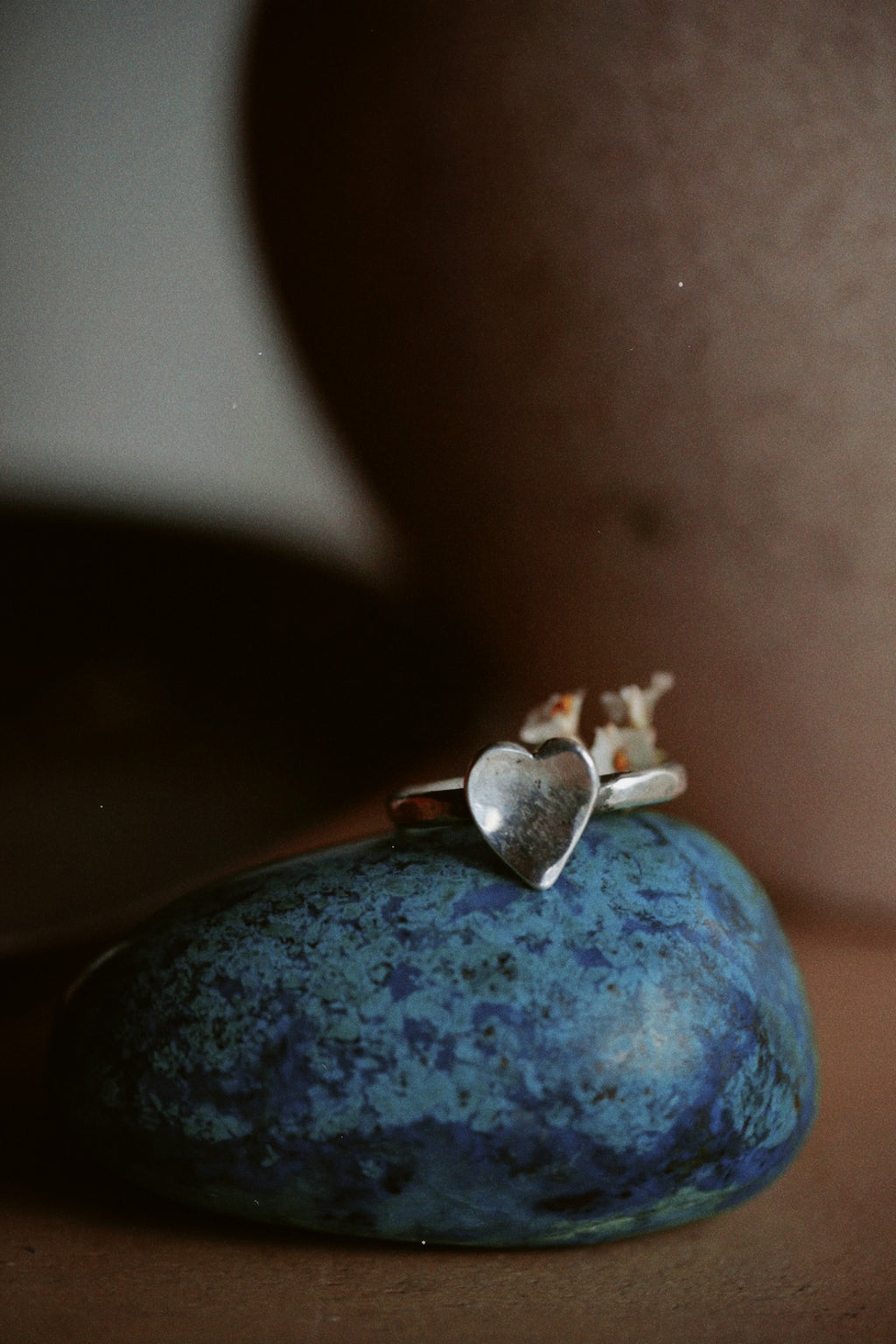 Simple Love- Tiny Sterling Silver Heart Ring