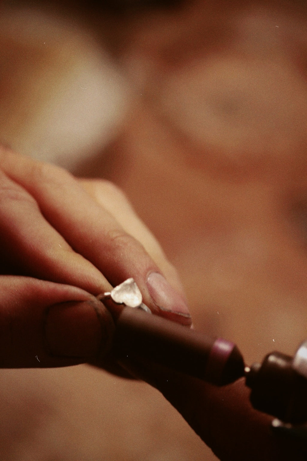 Simple Love- Tiny Sterling Silver Heart Ring