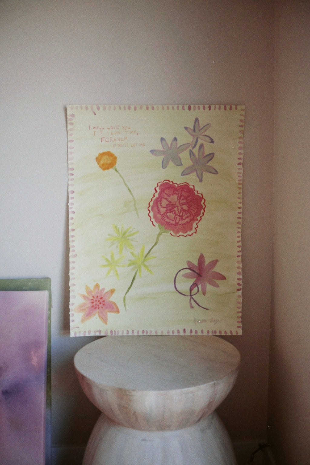 I'll love you forever, if you'll let me - Original Art