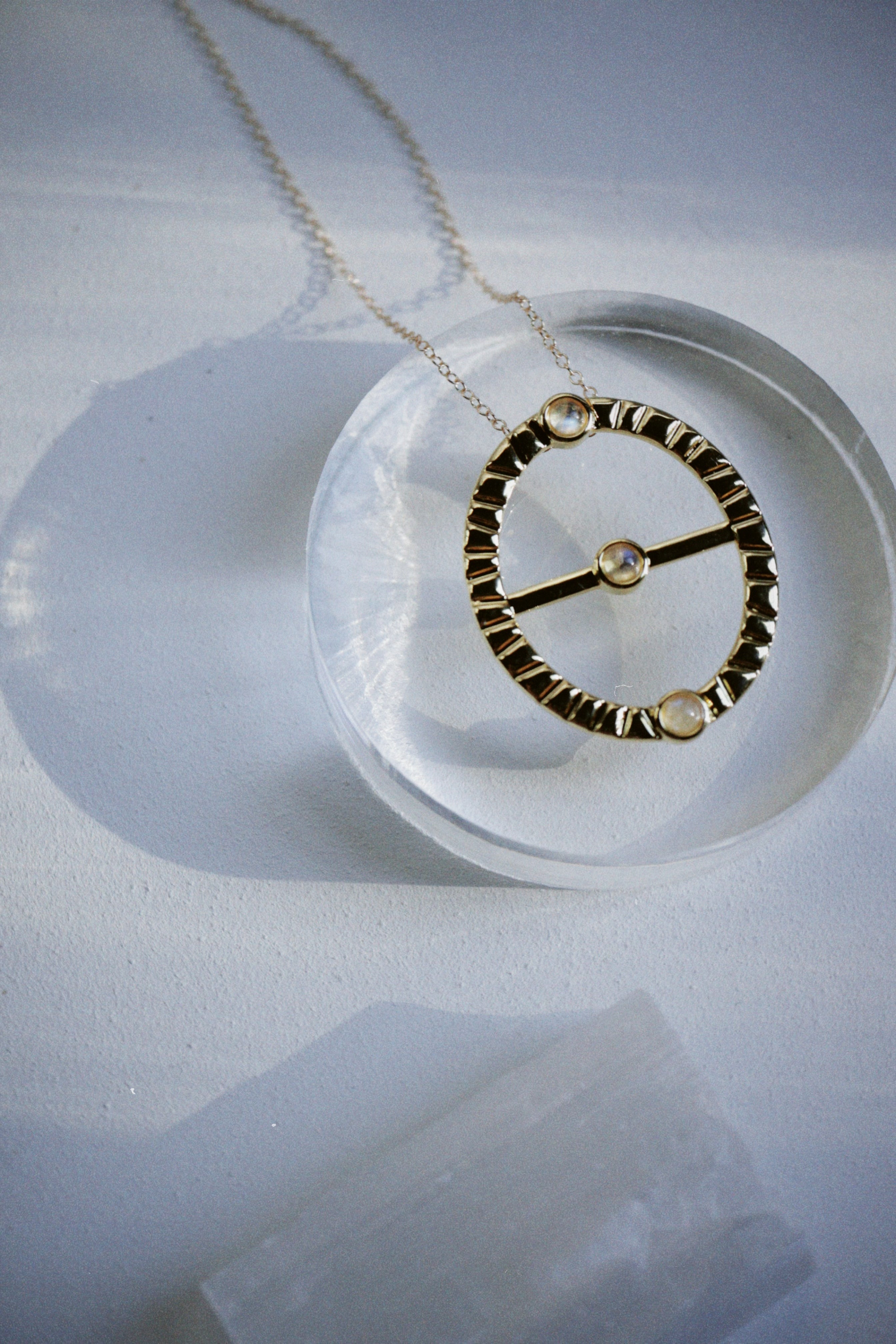 Moonstone Meditation & Grounding Necklace