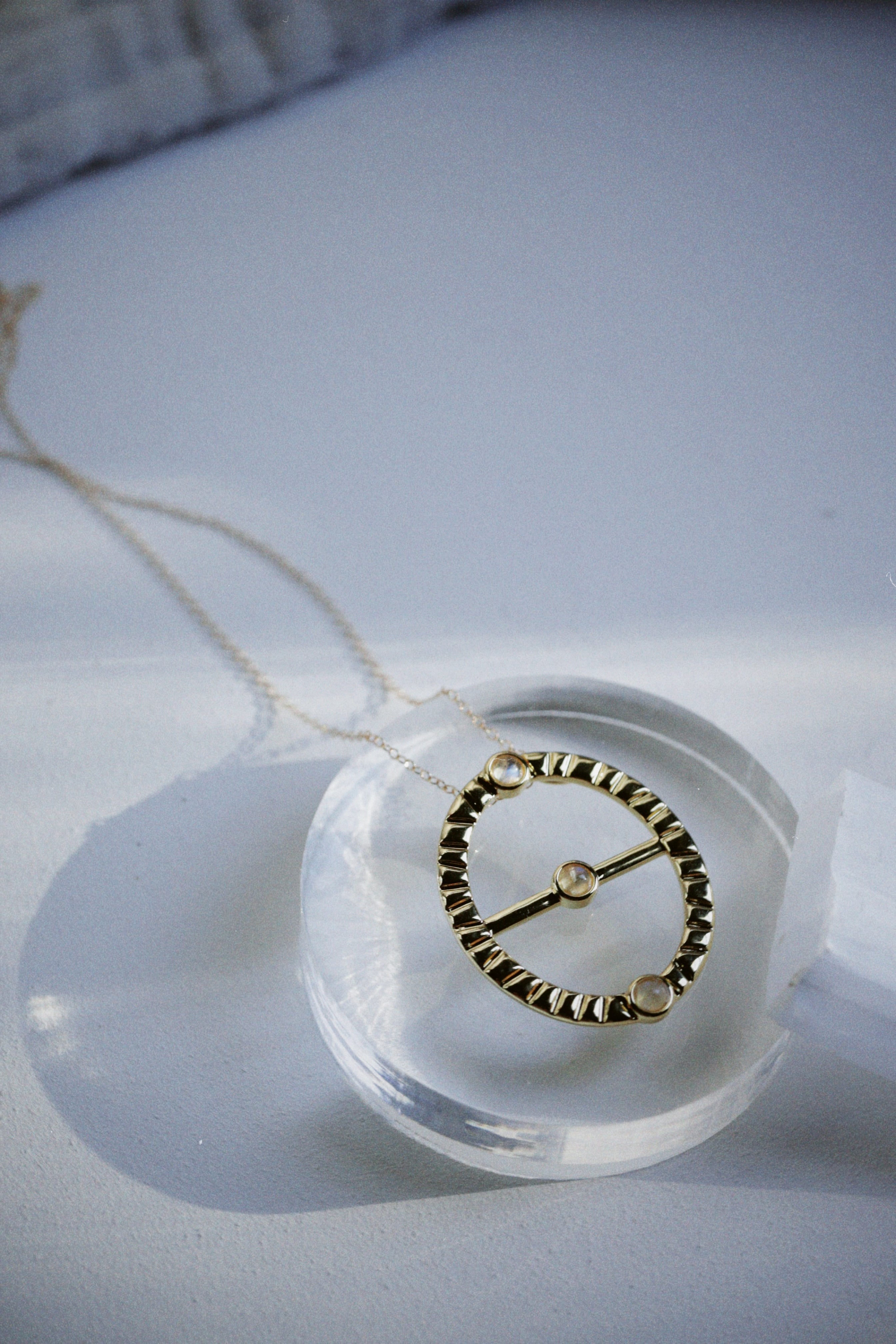 Moonstone Meditation & Grounding Necklace